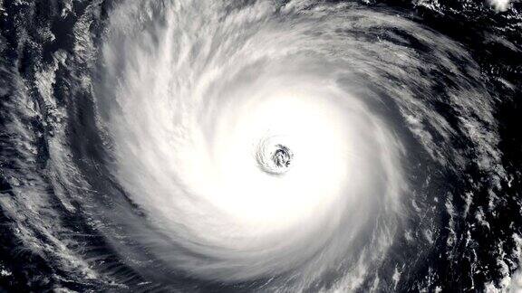 飓风风暴龙卷风卫星图像这段视频的部分内容由美国宇航局提供