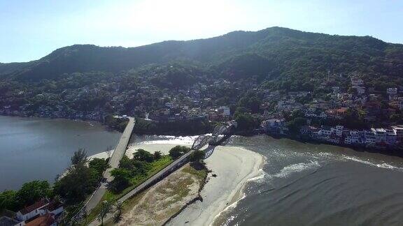 海滩和天堂般的地方世界各地美妙的海滩马拉巴亚海滩的雷斯廷加巴西里约热内卢