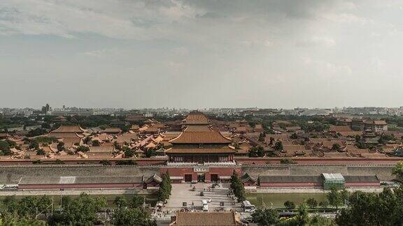 时光流逝北京紫禁城