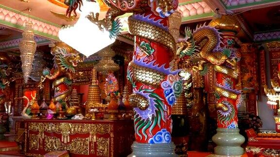 泰国邦盛寺内的中国建筑