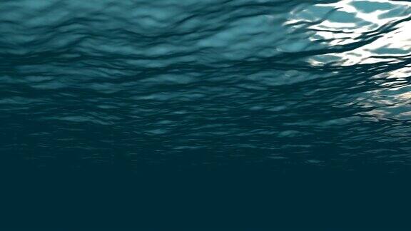 海浪在水下