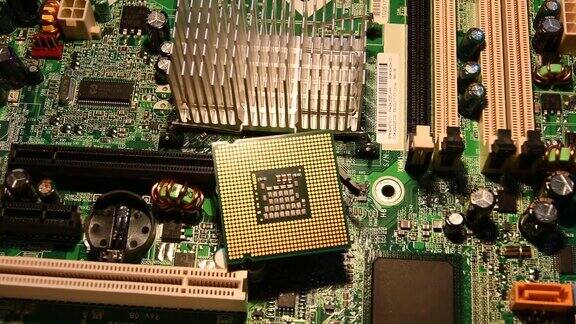 PC主板上的CPU芯片处理器的细节
