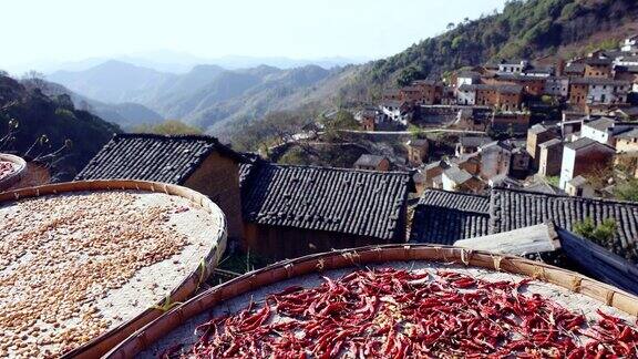 位于中国安徽省阳禅县的传统徽派建筑古山村