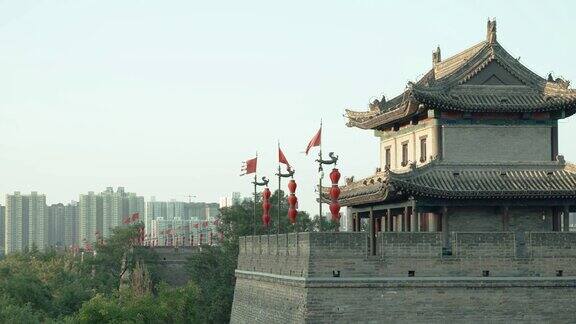 古城墙中国陕西西安