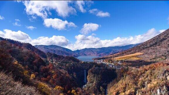 赤台田高原观测区日本中禅寺湖