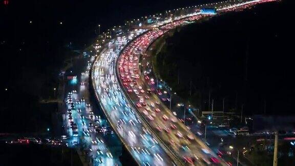 ZI北京晚上的交通拥挤