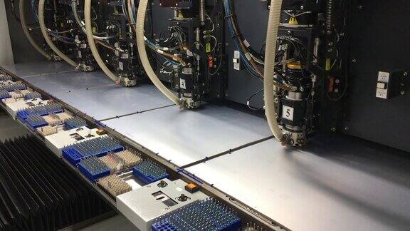 数控机床用于PCB钻孔工厂印刷线路板生产