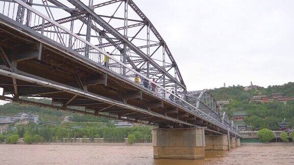 中国甘肃兰州黄河中山桥