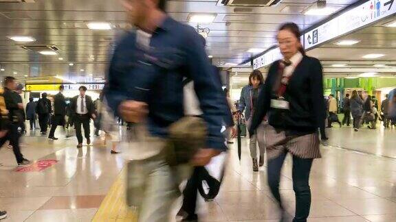 东京火车站在东京站日本时间流逝