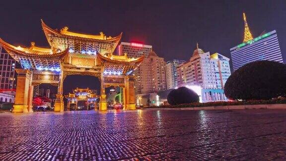 牌坊是中国云南省昆明市的传统建筑也是昆明市的象征
