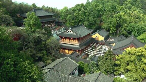 中国杭州的佛教寺庙