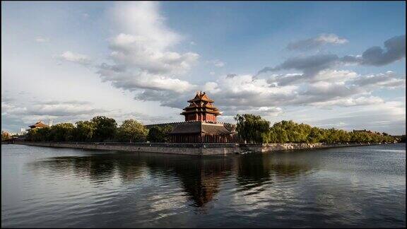 ViewoftheCorneroftheForbiddenCityBeijing中国北京