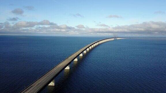 厄勒海峡大桥连接瑞典和丹麦