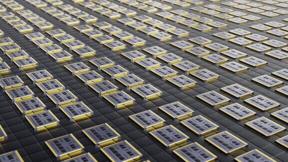 电子微芯片系列化生产