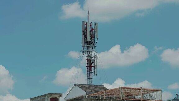 电信5G天线无线技术的时间差