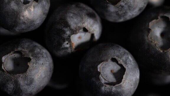 纹理健康的食物浆果特写蓝莓抗氧化有机食品健康饮食和营养素食者的健康饮食新鲜蓝莓背景宏观质地的蓝莓浆果