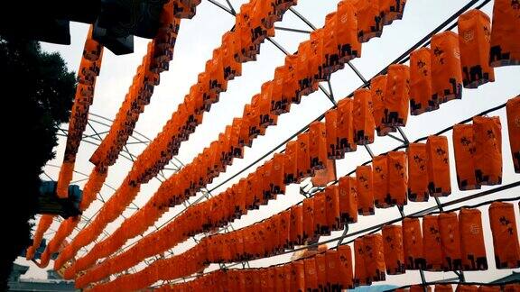 庆祝中国春节的灯笼
