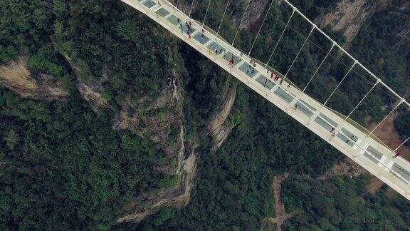 中国湖南新建玻璃桥