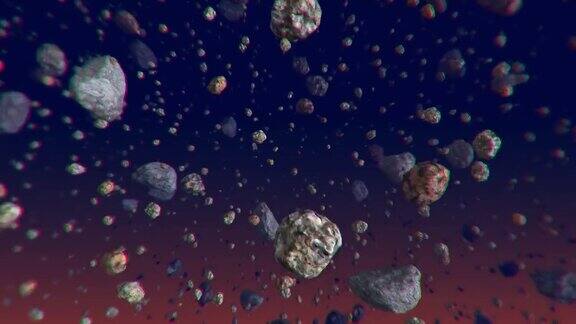 可循环的4K小行星场