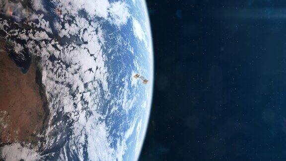 地球轨道上的国际空间站