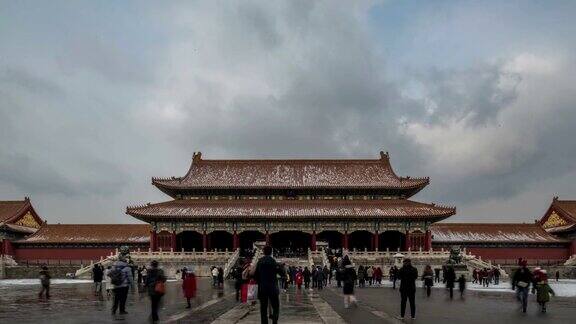 时间的流逝紫禁城中国北京