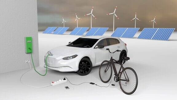 电动汽车、电动自行车、智能手机、太阳能电池板和风力涡轮机