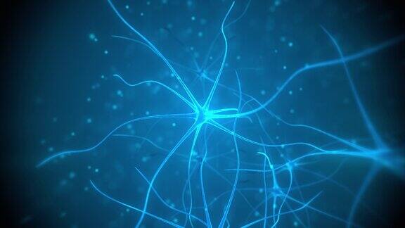 神经元医疗循环动画