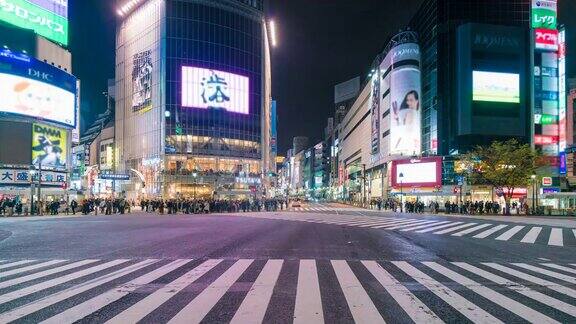 涩谷的夜晚