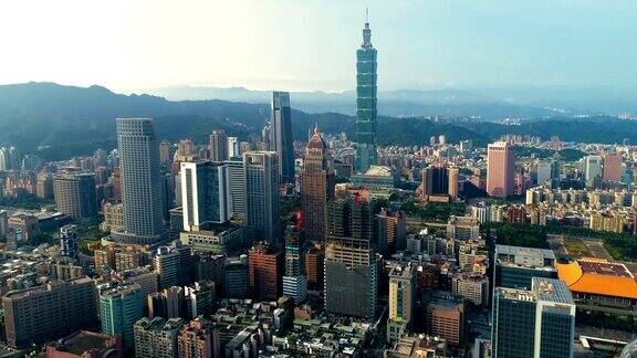 美丽的台北市中心台湾