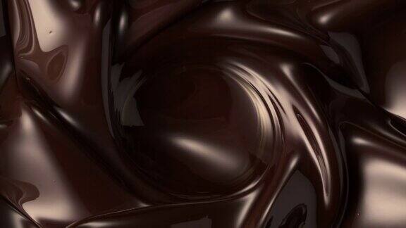 旋转巧克力背景