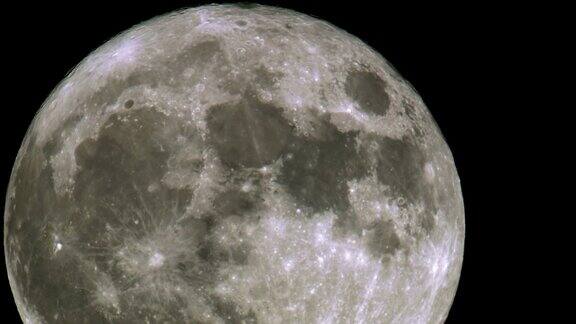 超级月亮的惊人照片