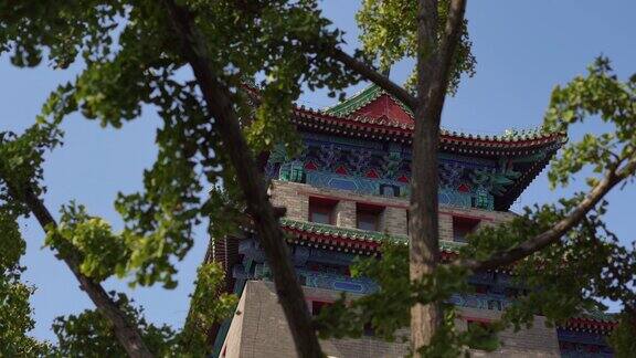 南门前门正阳门紫禁城在北京的中心