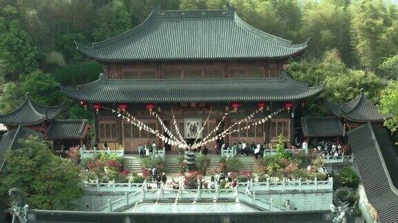 中国杭州的佛教寺庙