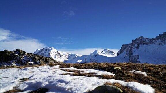 冬天的风景瑞士