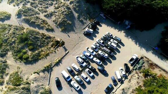 北加州的停车场