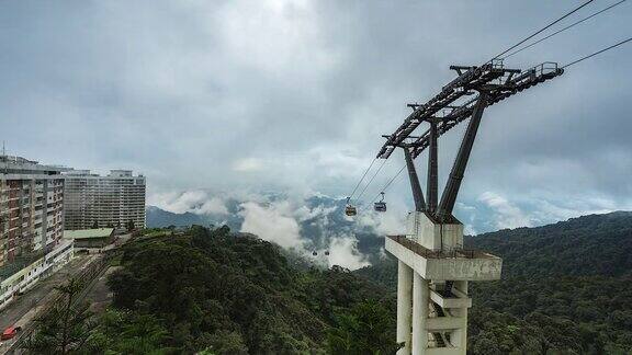 戏剧性的时间流逝在云顶高地马来西亚