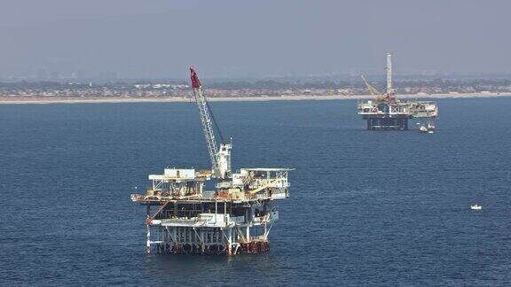 美国加州海上石油平台