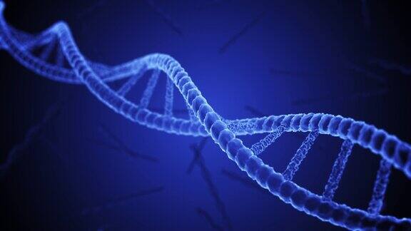 抽象旋转DNA医学背景可循环