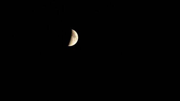 晚上的满月4k