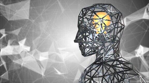 人工智能大脑数字机器人大脑深度学习