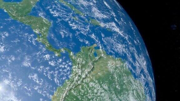 地球上的巴拿马地峡