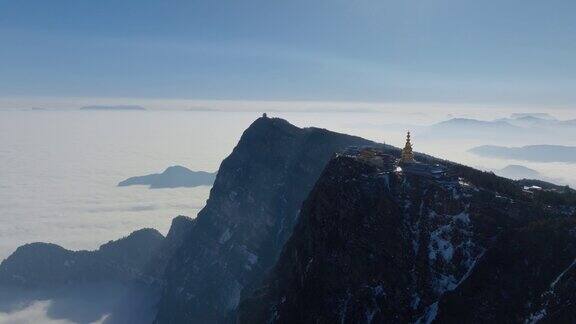 中国四川金顶峨眉山