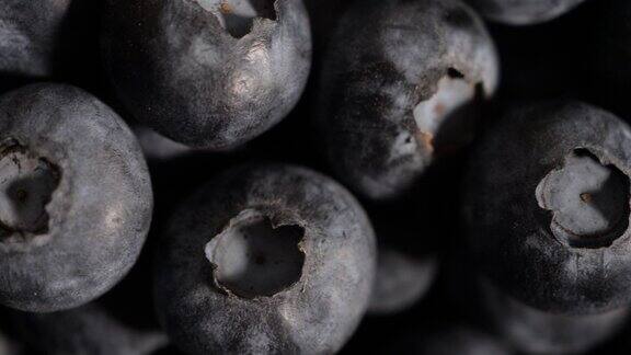 新鲜蓝莓背景质地健康食物浆果特写蓝莓抗氧化有机食品健康饮食与营养素食健康饮食宏观纹理蓝莓莓