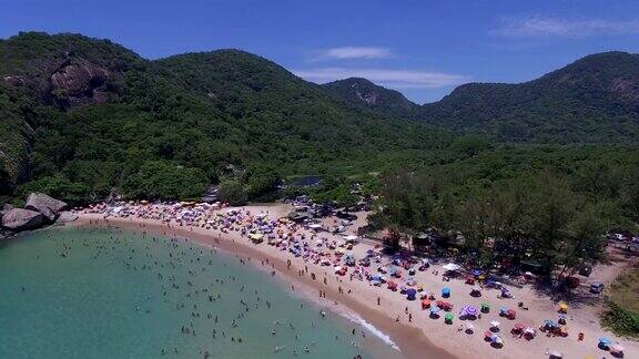 天堂海滩美丽的海滩世界各地美妙的海滩格鲁马里海滩巴西里约热内卢
