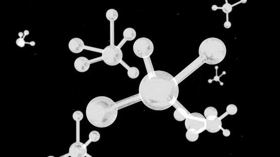 分子或血清或原子血清液体霜胶原蛋白透明晶体优质血清和维生素皮肤护理科学或医学背景的抽象结构示意图氢水3d渲染