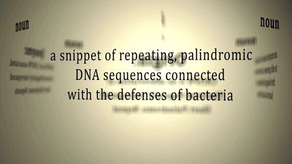 定义:Crispr