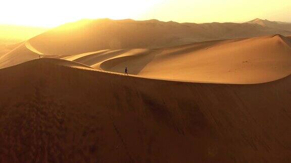 独自在沙丘间