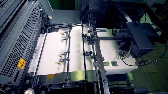纸生产机器二次资源的处理印刷厂有特殊设备