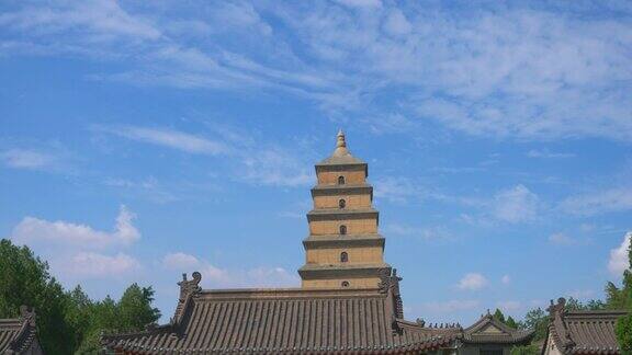 中国西安大慈恩寺的大雁塔