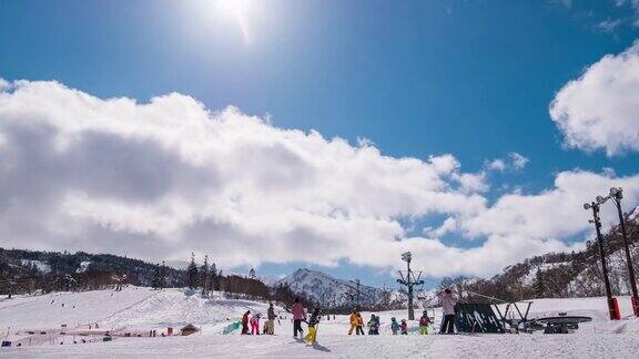 冬季滑雪胜地